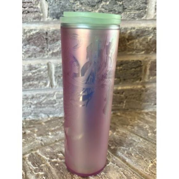 Starbucks Spring Release 2022 Mermaid Double Wall 16oz Tumbler - Picture 8 of 9